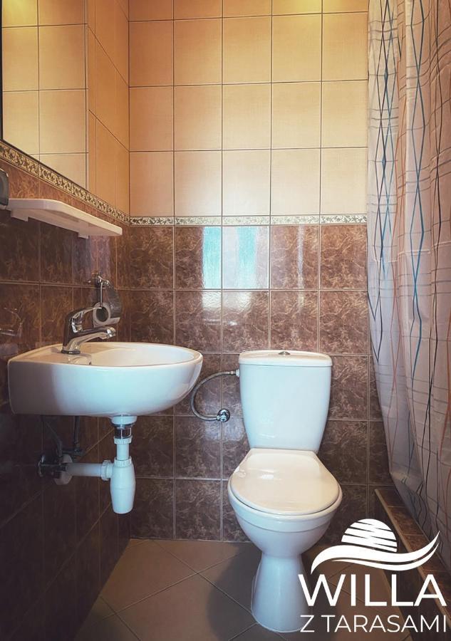 Willa Z Tarasami Władysławowo Esterno foto